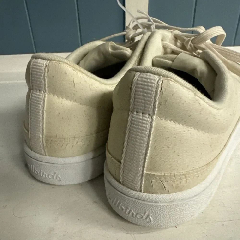 ALLBIRDS Women's Size‎ 9 Plant Pacers Natural White (Blizzard Sole) *READ